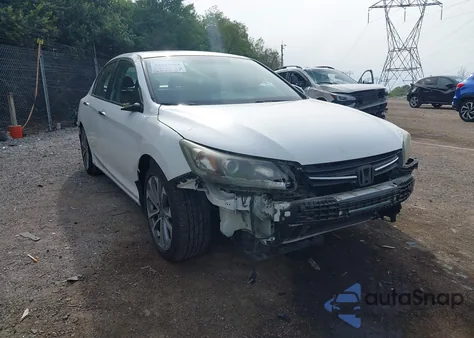 2013 Honda Accord Sport из США, поврежденный, VIN 1HGCR2F56DA023317